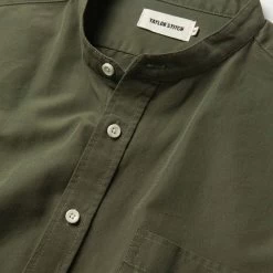 The Short Sleeve Bandit In Olive -Fashion Clothes instock mens Q220 ss bandit olive 007