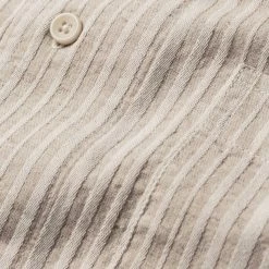 The Short Sleeve Hawthorne In Natural Stripe -Fashion Clothes instock mens Q220 ss hawthorne natural stripe 008