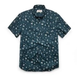 The Short Sleeve Jack In Navy Aloha
