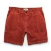The Trail Short In Rust Cord -Fashion Clothes instock mens Q220 trail short rust cord 001