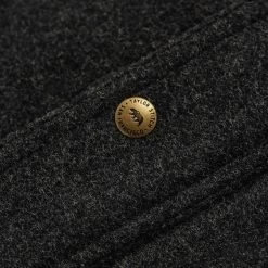 The Bomber Jacket In Charcoal Wool 20 The Bomber Jacket In Charcoal Wool -Fashion Clothes instock mens Q419 bomber charcoal wool 009