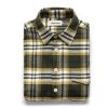 The Crater Shirt In Green Plaid -Fashion Clothes instock mens Q419 crater green plaid 000