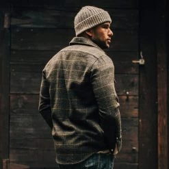 The Leeward Shirt In Olive Plaid -Fashion Clothes instock mens Q419 leeward olive plaid 003