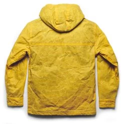 The Winslow Parka In Mustard Waxed Canvas -Fashion Clothes instock mens Q419 winslow parka mustard 012