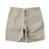The Morse Short In Aluminum Slub Linen -Fashion Clothes instock mens q121 morse short aluminum 001