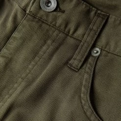 The Slim All Day Pant In Olive Bedford Cord -Fashion Clothes instock mens q121 slim all day olive bedford 008