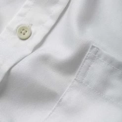None The Short Sleeve Jack In Washed White Oxford -Fashion Clothes instock mens q220 ss jack washed blue oxford 008