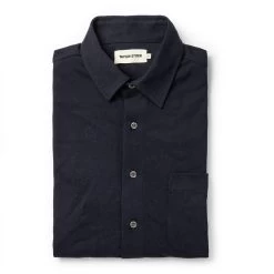 The California In Navy Pique