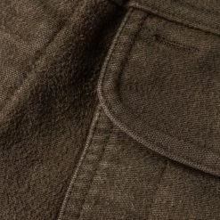 None The Long Haul Jacket In Moss Brushed Reverse Sateen -Fashion Clothes instock mens q320 long haul moss reverse 008