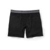 The Merino Boxer In Heather Black