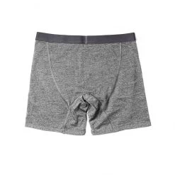 The Merino Boxer In Heather Grey -Fashion Clothes instock mens q320 merino boxer grey 007