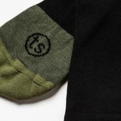 The Merino Sock In Black -Fashion Clothes instock mens q320 merino sock black 004