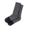 The Merino Sock In Charcoal -Fashion Clothes instock mens q320 merino sock charcoal 001