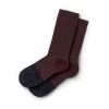 The Merino Sock In Maroon
