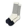 The Merino Sock In Natural Stripe 2 The Merino Sock In Natural Stripe -Fashion Clothes instock mens q320 merino sock natural stripe 001