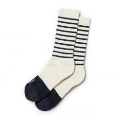 The Merino Sock In Natural Stripe