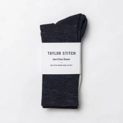 The Merino Sock In Navy -Fashion Clothes instock mens q320 merino sock navy 003