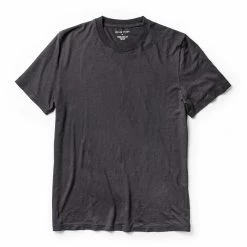 The Cotton Hemp Tee In Charcoal