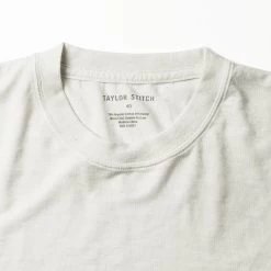 The Cotton Hemp Tee In Natural -Fashion Clothes instock mens q320 std iss tee natural 006