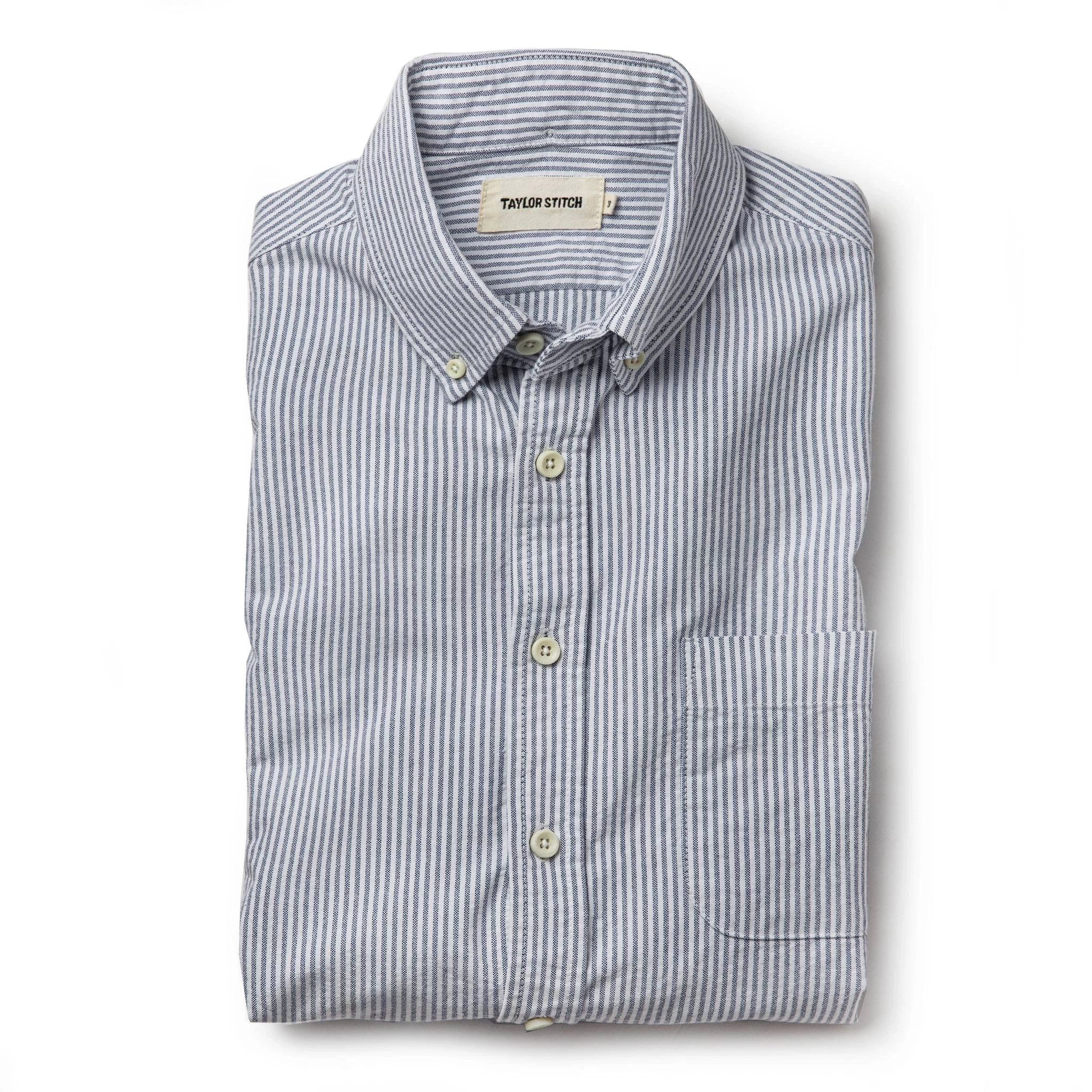 The Jack In Navy University Stripe Everyday Oxford 3 The Jack In Navy University Stripe Everyday Oxford