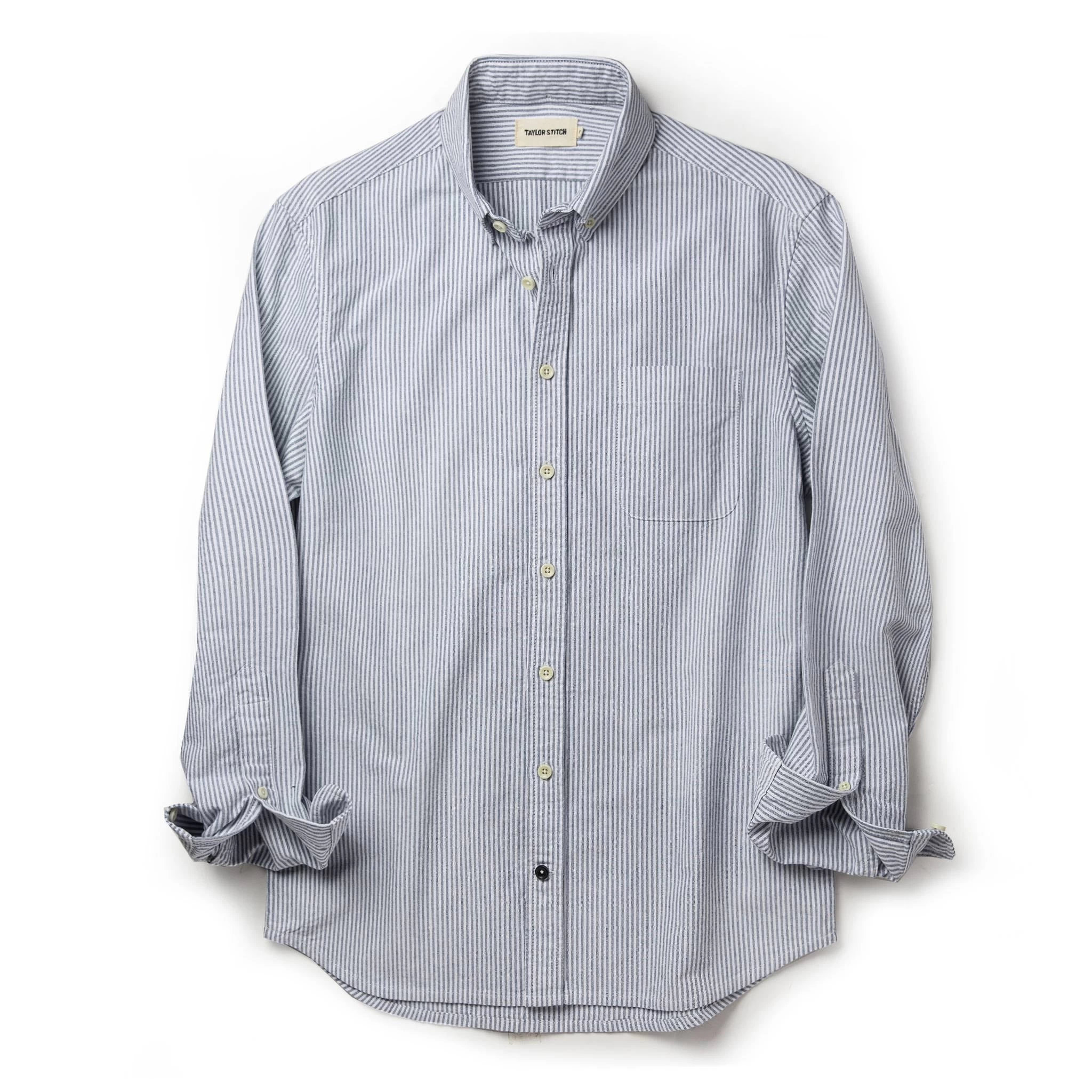 The Jack In Navy University Stripe Everyday Oxford 7 The Jack In Navy University Stripe Everyday Oxford - Image 5