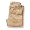 The Democratic All Day Pant In Light Khaki Cord