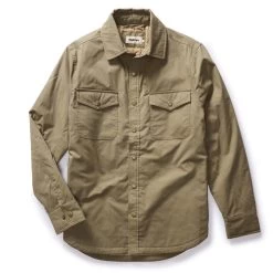 The Lined Maritime Shirt Jacket In Olive