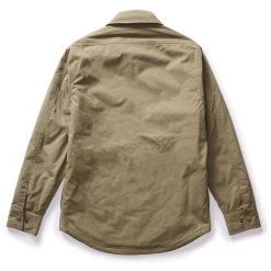 The Lined Maritime Shirt Jacket In Olive -Fashion Clothes instock mens q323 lined maritime olive 009