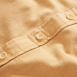 The Lined Utility Shirt In Wheat Denim -Fashion Clothes instock mens q323 lined utility wheat denim 004