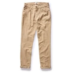 The Slim All Day Pant In Light Khaki Cord -Fashion Clothes instock mens q323 slim all day pant khakicord 005
