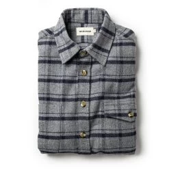 The Crater Shirt In Ash Plaid