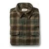 None The Explorer Shirt In Tan Plaid -Fashion Clothes instock mens q420 explorer tan plaid 001