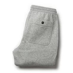 The Heavy Bag Pant In Heather Grey Fleece -Fashion Clothes instock mens q420 heavy bag pant 013