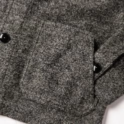 The Ojai Jacket In Charcoal Wool -Fashion Clothes instock mens q420 ojai charcoal wool 009