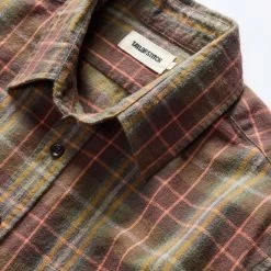 The California In Tarnished Brass Plaid 14 The California In Tarnished Brass Plaid -Fashion Clothes instock mens q423 california brass plaid 006