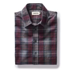 The California In Evening Sky Plaid