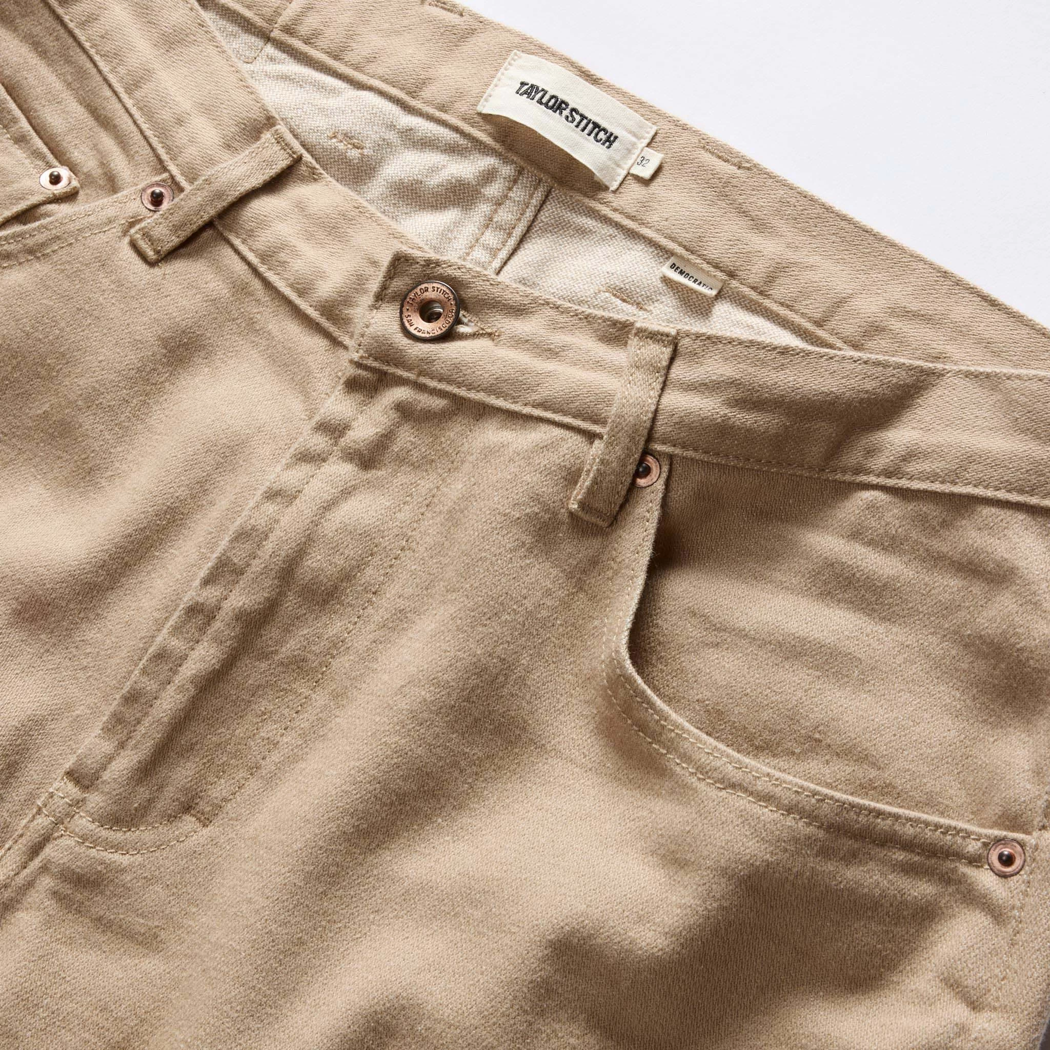 The Democratic All Day Pant In Light Khaki Broken Twill 10 The Democratic All Day Pant In Light Khaki Broken Twill - Image 8