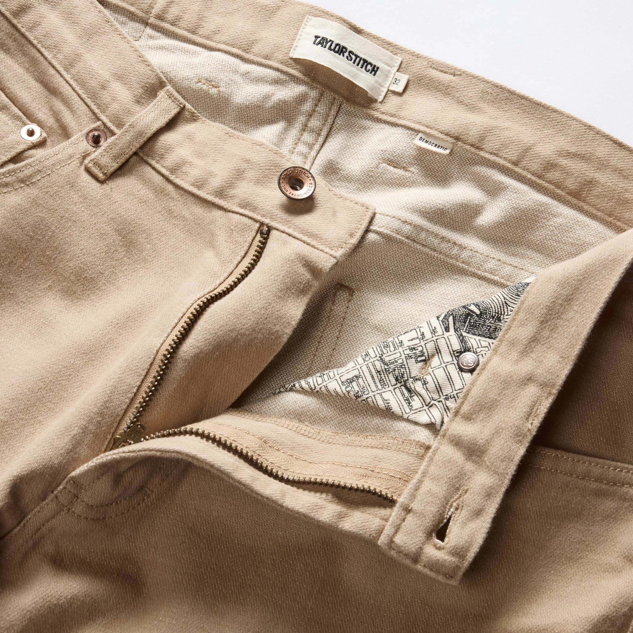 The Democratic All Day Pant In Light Khaki Broken Twill 9 The Democratic All Day Pant In Light Khaki Broken Twill - Image 7