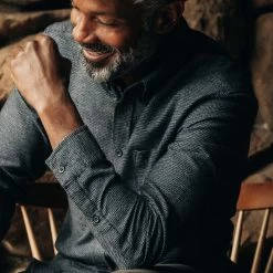 The Jack In Dark Navy Houndstooth -Fashion Clothes instock mens q423 jack dark navy houndstooth 004