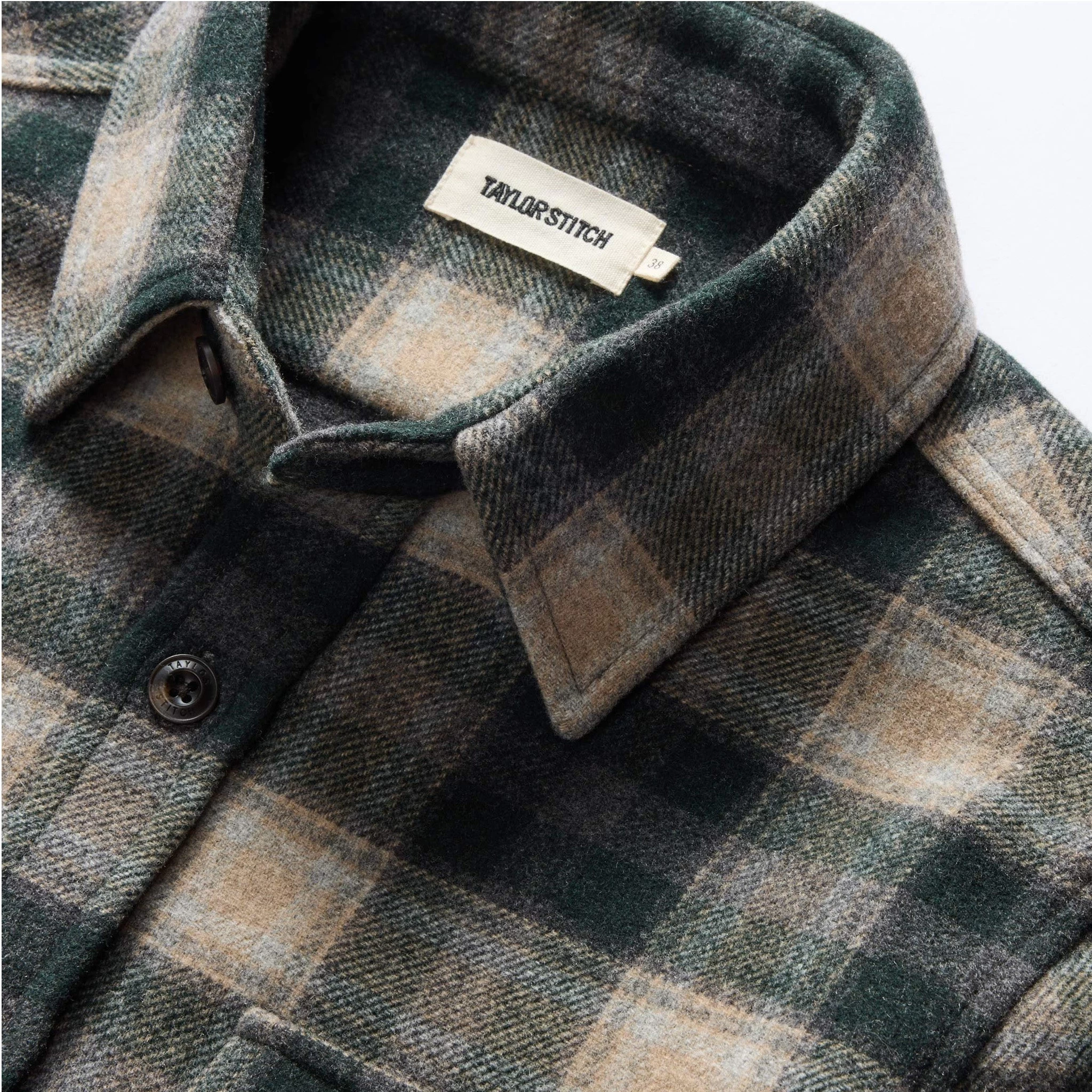The Maritime Shirt Jacket In Dried Pine Plaid 10 The Maritime Shirt Jacket In Dried Pine Plaid - Image 8