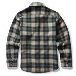 The Maritime Shirt Jacket In Dried Pine Plaid 17 The Maritime Shirt Jacket In Dried Pine Plaid -Fashion Clothes instock mens q423 maritime dried pine plaid 007