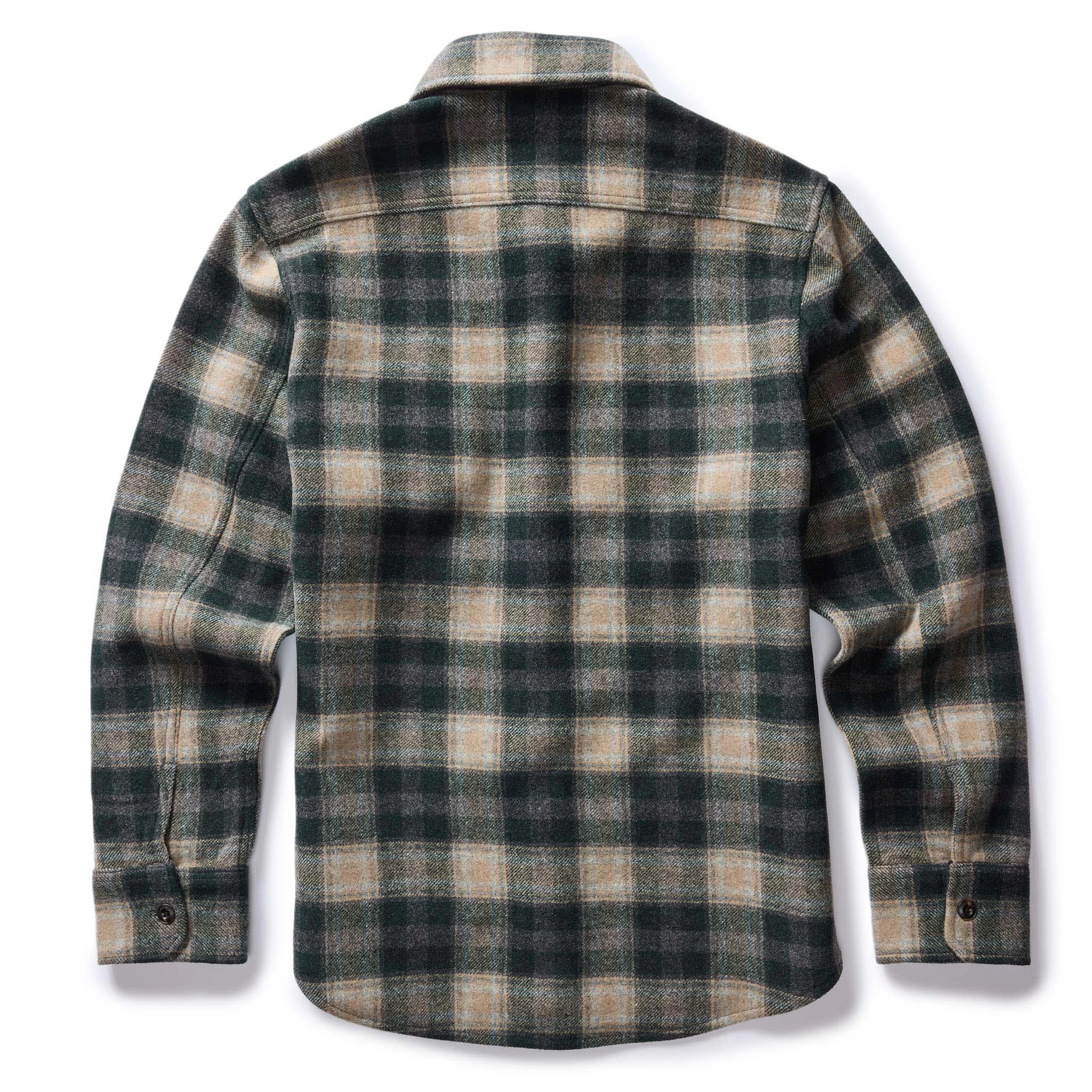 The Maritime Shirt Jacket In Dried Pine Plaid 9 The Maritime Shirt Jacket In Dried Pine Plaid - Image 7