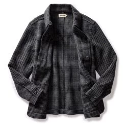 The Ojai Jacket In Ash Guncheck Wool 14 The Ojai Jacket In Ash Guncheck Wool -Fashion Clothes instock mens q423 ojai ash guncheck 007