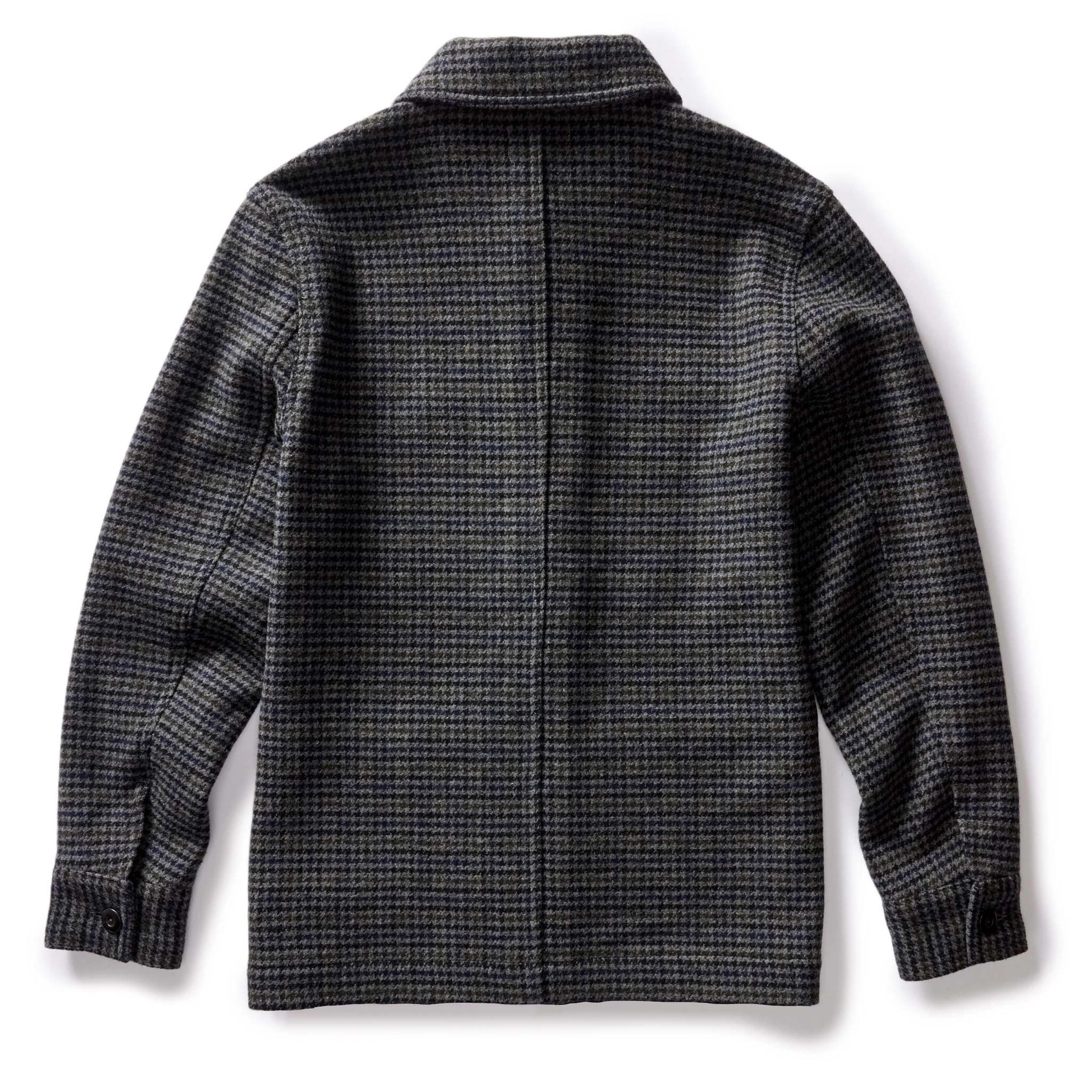 The Ojai Jacket In Ash Guncheck Wool 8 The Ojai Jacket In Ash Guncheck Wool - Image 6