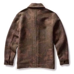 The Ojai Jacket In Heathered Camo Wool -Fashion Clothes instock mens q423 ojai camo wool 009