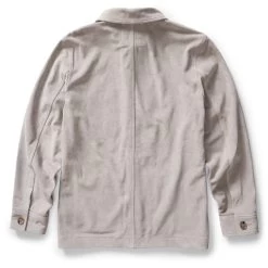 The Ojai Jacket In Oyster Suede -Fashion Clothes instock mens q423 ojai oyster suede 010