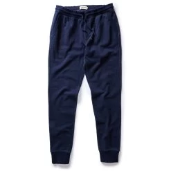 The Sunset Pant In Rinsed Indigo Terry -Fashion Clothes instock mens q423 sunset pant indigo terry 005