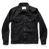 The Long Haul Jacket In Kuroki Mills Black Selvage -Fashion Clothes longhaul black kuoki 001