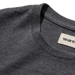 The Heavy Bag Tee In Heather Grey -Fashion Clothes mens Q1 instock heavybag heathergrey 002 1442x.progressive 60a82d26 ce18 4855 8d03 f6669c26aa95