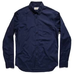 The Jack In Washed Navy Poplin -Fashion Clothes mens Q2 instock poplin indigo 001 eb8416aa 75ac 4751 9665 158f4da54083